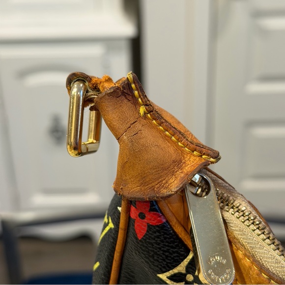 Louis Vuitton Murakami Boulogne Multicolor Monogram Shoulder Bag - Picture 7 of 14